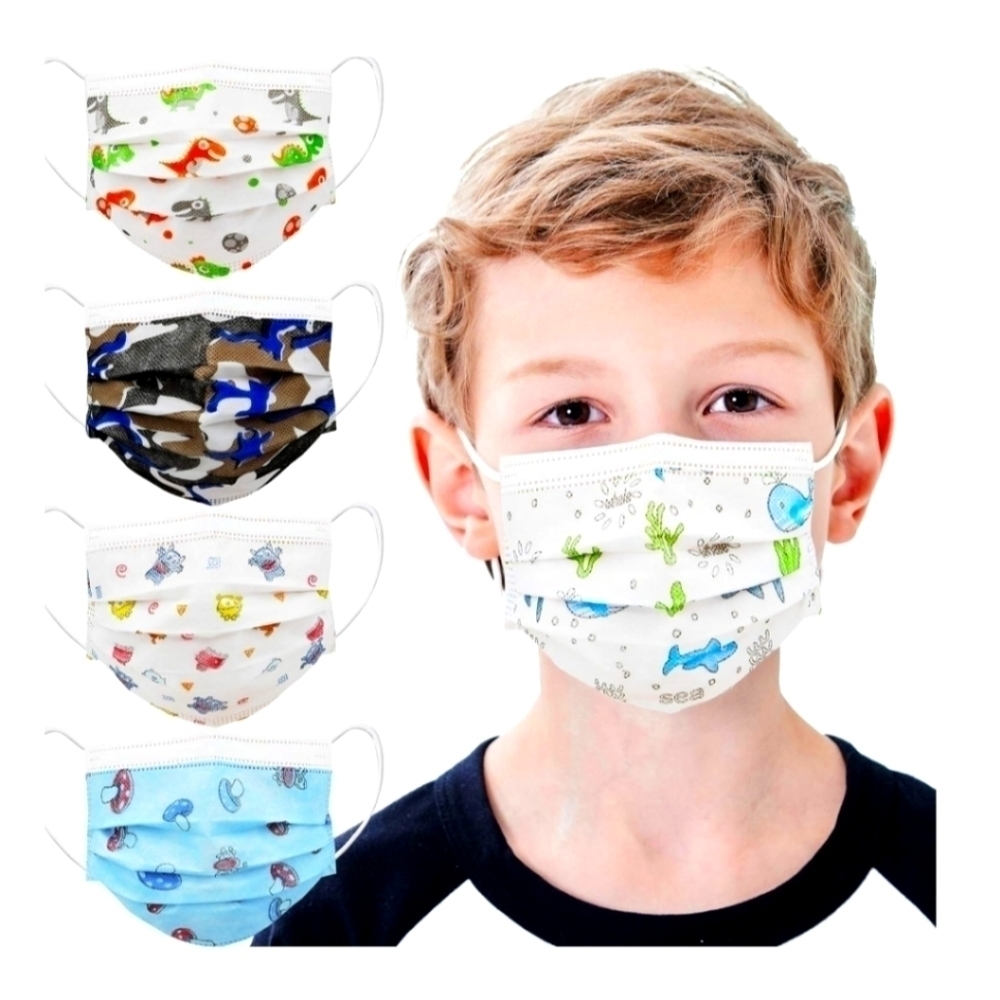100 pcs Children Disposable Mask